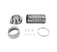 Zunate Kit de Connecteur de Conduit de Sécheuse Magnétique avec Aluminium | Raccord à dégagement rapide, conception à alignement automatique, bague d\'étanchéité sécurisée, ajustement décalé
