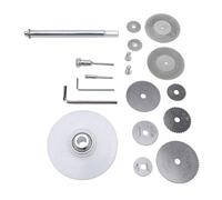 Zunate Kit de Coupe-Tuyau en PVC avec Jauge de Profondeur Réglable avec 6 Lames de Scie et 4 Disques de Meulage Installation et Utilisation Faciles Ensemble D'outils de Coupe de Tuyau Intérieur pour