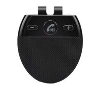 Zunate Kit de Haut-Parleur Bluetooth Mains Libres, Appels Clairs pour Une Conduite Sûre, 10 Heures de Temps de Conversation pour Téléphone de Voiture, Matériau ABS