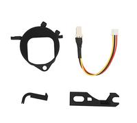 Zunate Kit de Montage d'impression 3D Kit de Ventilateur Hôte Radiateur sans Brosse pour Dreamcast Support de Ventilateur de Refroidissement pour Console de Jeu de Ventilateur