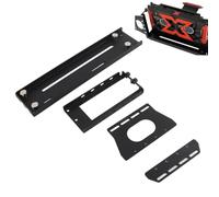 Zunate Kit de Support de Carte GPU Vertical, Support GPU Vertical en Métal de qualité Supérieure pour Cartes Graphiques avec 1, 2 et 3 Emplacements, Compatible PCI E 3.0 X16
