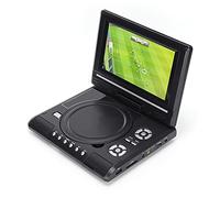 Zunate Lecteur DVD Portable, Lecteur DVD HD 6,8 Pouces/8,5 Pouces avec Petit Lecteur TV, Prend en Charge Le Lecteur DVD Mobile Pivotant à 270 Degrés avec Télécommande USB, pour(LMD-750 UE)