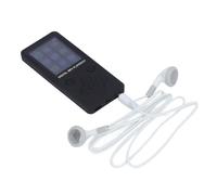 Zunate Lecteur MP3 MP4, Lecteur de Musique Bluetooth 5.0 64 Go avec écran LCD 1,8 Pouces, Son HiFi sans Perte, Prend en Charge 128 Go de Mémoire Extensible, pour Le Sport, la Course à (Black)