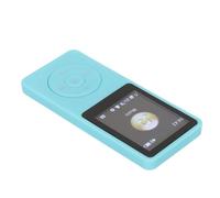 Zunate Lecteur MP4 Portable Ultra Fin avec écran LCD de 1,8 Pouces |Prend en Charge l'audio sans Perte MP3 WMA FLAC Ape, Batterie 200 MAh, jusqu'à 64 Go de Mémoire pour Les étudiants en (Blue)