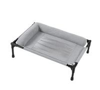 Zunate Lit de Lit surélevé et Respirant pour Chien, Léger et Rafraîchissant pour Animaux de Compagnie avec Soutien Ferme, 25,9 X 17,7 X 6,69 Pouces, Idéal pour la Maison et Les Voyages (66 * 45 CM)