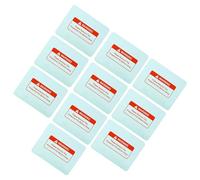 Zunate Lot de 10 Cache-objectifs de Soudage en Polycarbonate |Bouclier d'angle Rond 116x90mm pour Casques à Obscurcissement Automatique, Plaque de Protection Transparente Anti-casse Anti-pression