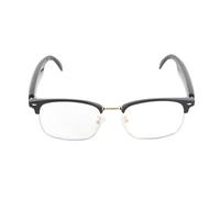 Zunate Lunettes de Traduction Intelligentes avec AI pour Une Traduction Vocale Multifonctionnelle en Temps Réel, Design Léger et élégant, Idéales pour Les Voyages d'affaires (Gold)