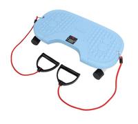 Zunate Machine de Torsion de Taille Silencieuse avec Corde, Planche de Torsion Abdominale, équipement de Fitness Portable à Vitesse Réglable pour l'entraînement de Danse, Planche Abdominale (BLUE)