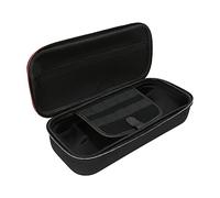 Zunate Mallette de Jeu, étui de Transport Portable à Coque Rigide, avec 10 Porte-Cartes de Jeu et étui à Cassette 8 en 1, Bandoulière Réglable, pour Interrupteur pour Interrupteur OLED