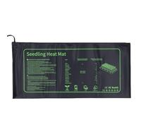 Zunate Mat de Chauffage des Plantes PVC IPX7 Évaluation des Oreillers de Chauffage Faciles à Nettoyer pour Les Reptiles et la Propagation du Système (Prise UE 220V)