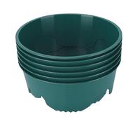 Zunate Matériau en Polypropylène, Installation Facile, Protection des Plantes, Bordure de Bordure, 6 Pièces, Anneaux D'arrosage de 8.58 Pouces pour Arbustes Roses