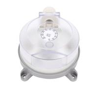 Zunate Micro Pressostat Différentiel 50-500 PA Pressostat de Débit d'air pour Système CVC de Four à Gaz avec Kit de Tuyau, Interrupteur de Différence de Pression Mécanique 100 PA, Pression Maximale