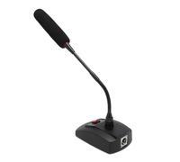 Zunate Microphone à Condensateur à Col de Cygne Réglable |Micro de Bureau XLR Cardioïde pour Conférence avec Interrupteur Marche/arrêt