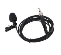 Zunate Microphone Cravate Omnidirectionnel à Condensateur avec Collier de Serrage en Métal Robuste pour Systèmes sans Fil EW100, EW300, EW500, G1 et G3, Enregistrement en Studio de