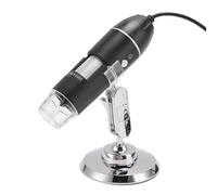 Zunate Microscope Numérique, Résolution d'image 1080P, Caméra de Microscope USB à Grossissement 1600X avec 8 Lumières LED pour L'inspection de la Peau, des Plantes et des Machines