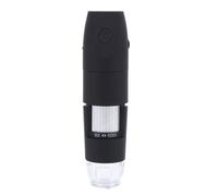 Zunate Microscope Numérique USB WiFi 1080P |Caméra de Poche sans Fil à Grossissement 1000X pour l'inspection des Circuits Cutanés (Black)