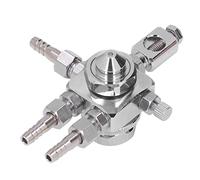 Zunate Mini Pistolet Pulvérisateur en Acier Inoxydable |Pulvérisation 0,3 MPa de Buse de 2 Mm pour la Chaîne de Production de Jardin Agricole (1mm/0,04 Pouces)