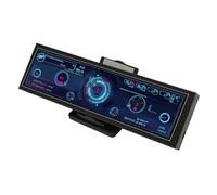 Zunate Moniteur de Température D'ordinateur, Deuxième Moniteur avec Connexion Facile, Disposition Personnalisable, Protection des Yeux, Coque en Métal, LCD USB C de 8,8 Pouces pour