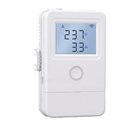 Zunate Moniteur d'énergie WiFi pour Application Smart, Moniteur d'énergie triphasé 100 A en Temps Réel avec écran LCD, Télécommande, Relais 16 A, Alarme de Surchauffe, Disjoncteur, Maison