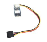 Zunate NGFF to Adapter Carte pour Le Transfert de Données Rapide et sécurisé, Est livré avec Une Vis et Un Câble d'alimentation à 4 Broches, Compatible avec des Spécifications 3.0