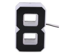 Zunate Numéro de Maison LED Moderne rétroéclairé, Numéro D'adresse pour une visibilité Améliorée, adapté à un Usage Résidentiel, Matériau Acrylique