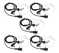 Zunate Oreillette à Tube Acoustique à Air avec PTT, Casque à Conduction Aérienne de 3,5 Mm Réduisant Le Bruit, pour Vertex Radio Talkie Walkie VX180 VX210 VX231 VX261 VX264