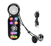 Zunate Oreillette Bluetooth sans Fil, Longue Durée de Vie 400 MAh | Écouteurs Bluetooth avec micro antibruit, changeur de voix en temps réel pour une conception amusante, clip et attache