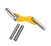 Zunate Outil de Jointoiement de Brique de Maçonnerie 4 Lames Interchangeables 1/2 5/8 3/4 7/8 Pouces, Poignée Ergonomique Outil de Joint de Briquetage en Aluminium, Dégauchisseuse en Fer Inoxydable
