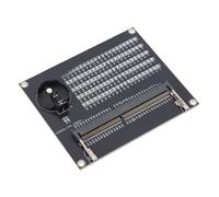 Zunate Outil de Test de Mémoire Portable DDR4 pour Ordinateur Portable avec Indicateurs LED pour une Analyse de Diagnostic Rapide Testeur de RAM DDR4 pour les Spécialistes Informatiques