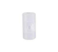 Zunate Paquet de 4 Adaptateurs de Batterie AA vers C, Boîtiers de Commutation de Support de Batterie, Plastique Blanc Durable, Convertit 1 Pile AA en 1 C pour l'électronique et Une Utilisation