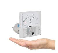 Zunate Petit Voltmètre CC Léger 0-30 V |Appareil de Mesure Analogique 85C1, Précision 2,5 pour les Mesures Expérimentales (Mesure de pression 0-30V)