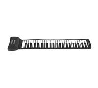 Zunate Piano Électronique Enroulable 49 Touches, Portable, 16 Tonalités, Roll Up Keyboard Piano pour Enfants Débutants, PM49