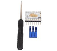 Zunate Pilote de Moteur Pas à Pas D'imprimante 3D, Silence, 256 Micropas, Pilote Pas à Pas avec Dissipateur de Chaleur, Compatible avec StepStick et Pololu A4988, Broches CFG, Aucune