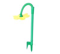 Zunate Piquet D'arrosage en Plastique Robuste 106cm pour Jardin Fleuri | Base sécurisée à double cheville, arroseur rotatif à 360°, conception à l\'épreuve des animaux, jouet d\'été vibrant