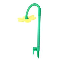 Zunate Piquet D'arrosage en Plastique Robuste 106cm pour Jardin Fleuri | Base sécurisée à double cheville, arroseur rotatif à 360°, conception à l\'épreuve des animaux, jouet d\'été vibrant