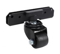 Zunate Pivotante Industrielle Robuste Rotative à 360 ° pour Boîte à Outils, Garage, Entrepôt, Kit de Roue de Remplacement en Acier pour Boîte à Outils Roulante 13 X 9,5 Cm