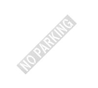 Zunate Pochoir de Bordure de Circulation sans Stationnement 12 Pouces |Gabarit de Peinture en Silicone Réutilisable pour le Marquage de l'asphalte, du Béton et des Trottoirs
