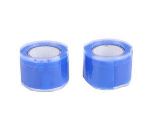 Zunate Poignée Antidérapante pour Pagaie de Kayak 4,92 Pieds 2 Rouleaux | Ruban en Silicone Auto-fusionnant pour Barres de Traction, Outils de Sport, Bleu
