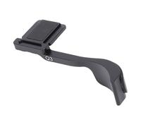 Zunate Poignée Ergonomique en Alliage D'aluminium pour Appareil Photo Q3, avec Coussinet en Silicone Anti-Rayures pour Une Prise en Main Stable (Black)