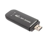 Zunate Point D'accès WiFi USB 4G, WiFi de Voyage Portable avec Fonction de Cryptage WiFi, Point D'accès MiFi Mobile Prend en Charge 10 Connexions D'appareils (Noir)