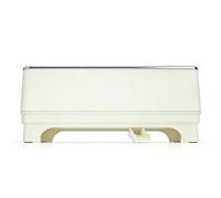 Zunate Porte-éponge en Fer Auto-drainant pour évier de Cuisine, Rangement Durable et Efficace pour Espace de Comptoir en Métal pour Décoration de Cuisine Moderne (WHITE)