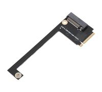 Zunate pour Rog Ally Conversion Portable 2230 à 2280 Carte D'extension SSD NVME M Key NGFF M.2 PCIE 4.0 3.0 Adaptateur de Doigt doré Carte de Conversion de Mise à Niveau à 90 Degrés
