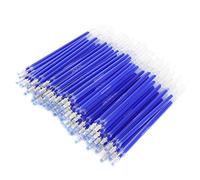 Zunate Recharge de Stylo effaçable à Chaleur 100 pièces, Recharge de Stylo disparaissant à Haute température, marqueur de Tissu disparaissant, pour Chaussures, vêtements et Cuir