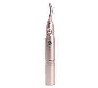 Zunate Recourbe-cils Chauffant Rechargeable USB 2 en 1 |Recourbe-cils à Chauffage Rapide avec Tondeuse à Sourcils et Tondeuse à Poils de Nez, Outil de Maquillage Portable pour Voyage et Maison
