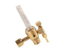 Zunate Régulateur de Débitmètre de Gaz de Soudage TIG |Réducteur de Pression d'argon avec Manomètre Manuel en Laiton Durable