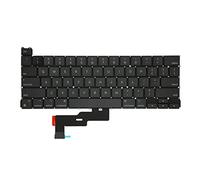 Zunate Remplacement du Clavier pour Clavier OS Laptop Pro A2338, Clavier de Remplacement Compact, Pièce de Réparation pour Ordinateur Portable, Alliage D'aluminium