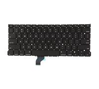 Zunate Remplacement du Clavier pour OS Laptop Pro 13in A1502 Retina Me864 865 839 Clavier US, Clavier de Remplacement Copmpact, Pièce de Réparation pour Ordinateur Portable, Alliage D'aluminium