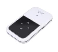 Zunate Routeur WiFi Portable 4G LTE, 150Mbps, Rapide, pour Voiture de Voyage, Prend en Charge 10 Appareils, ABS, Couverture Europe/Asie/Afrique