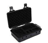 Zunate Sac de Transport Rigide pour Caméra d'action 360, Étui de Rangement Étanche Portable et Résistant aux Chocs Boîtier de Rangement pour Batterie de Microphone