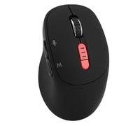 Zunate Souris Vocale M9 AI GPT, 6 en 1, Saisie Vocale, Traduction, Analyse, Génération de Code, 4 DPI Réglables, Silencieuse, Ergonomique, 500 MAh, Rechargeable, 2,4 G/BT, Souris (Black)